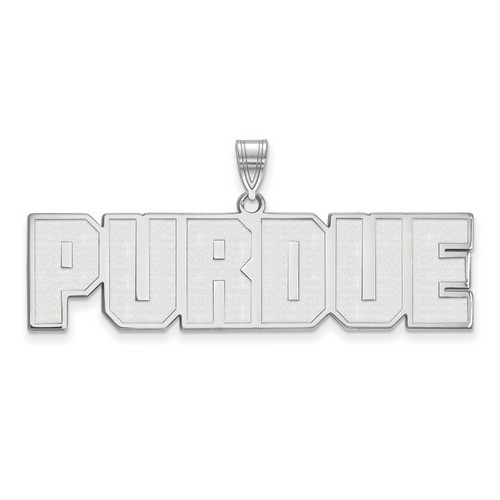 Purdue University Boilermakers Large Pendant in Sterling Silver 5.81 gr