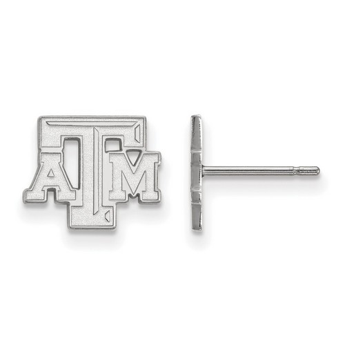 Texas A&M University Aggies XS Post Earrings in Sterling Silver 1.41 gr