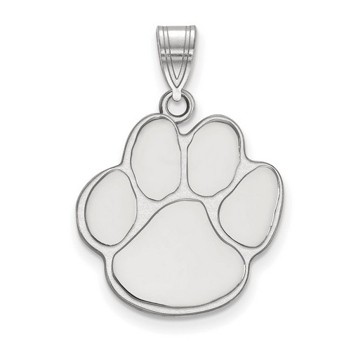 Auburn University Tigers Large Pendant in Sterling Silver 3.04 gr