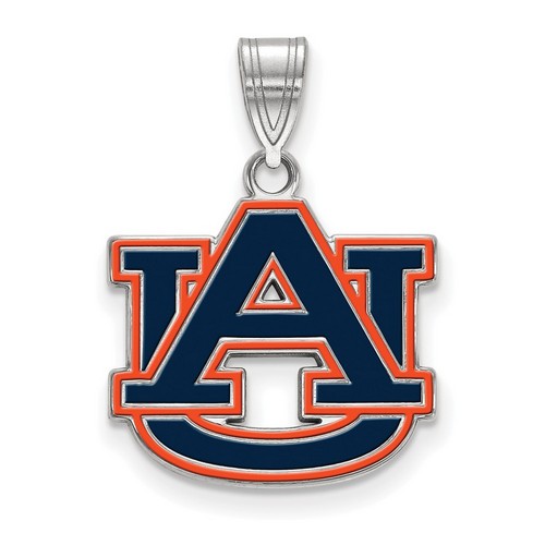 Auburn University Tigers Medium Pendant in Sterling Silver 2.45 gr