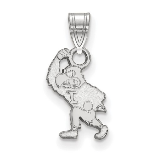 University of Iowa Hawkeyes Small Pendant in Sterling Silver 0.63 gr