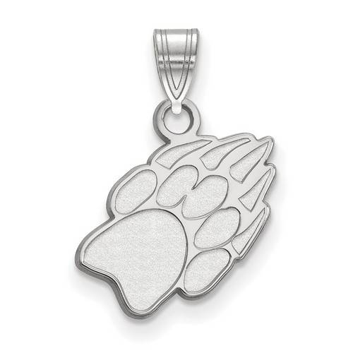 University of Wisconsin Badgers Small Pendant in Sterling Silver 1.19 gr