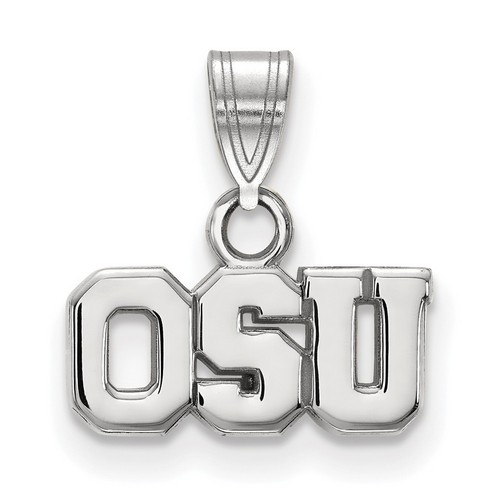Ohio State University Buckeyes Small Pendant in Sterling Silver 0.91 gr