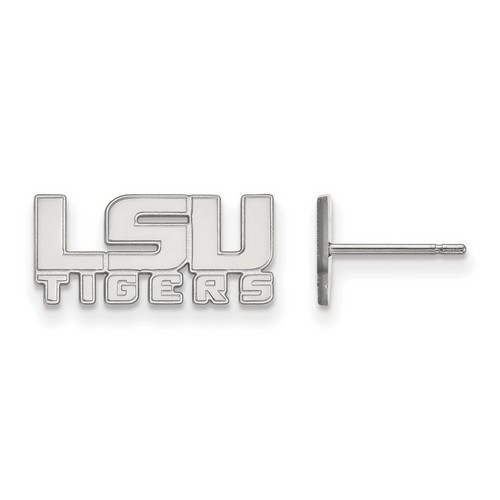 Louisiana State University LSU Tigers Sterling Silver Post Earrings 1.53 gr